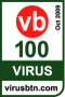 100% Virus Bulletin Award
